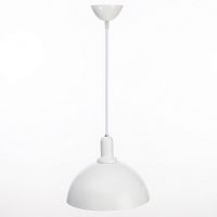 Светильник подвесной на шнуре "Локи" Е27 220В Белый картинка 